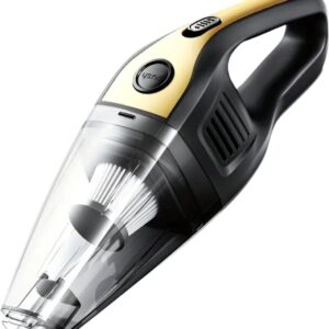 Bovista Kruimeldief - Handstofzuiger - Snoerloos - Draadloos - Auto Stofzuiger - Caravan - Best Verkocht - Car Vacuum Cleaner - Geel (8721126311284)