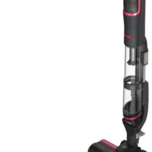 Hoover Steelstofzuiger HFX10H 011 - 2-in-1 functie; stofzuiger en kruimeldief - Krachtige Draadloze Stofzuiger - Zakloos - HEPA-filter - LED verlichting - Inclusief opzetstukken - ANTI-TWIST - Titanium - 1,2L - 365W - 10 jaar garantie op onderdelen (8059019065854)