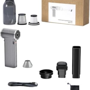 Autostofzuiger Mini - Handstofzuiger Kruimeldief - Auto en Huis - Borstelloze Motor - 500 Gram - One Color (9101266288124)