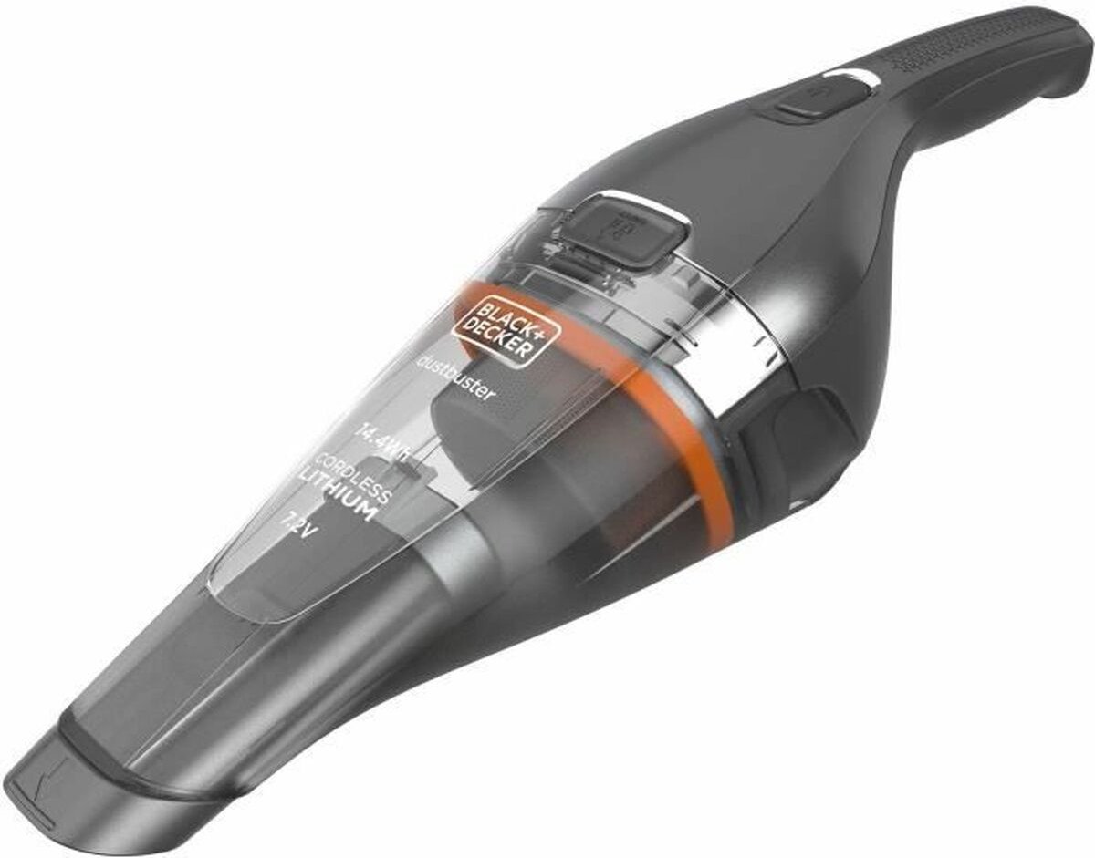 BLACK+DECKER NVC220WC-QW - Kruimeldief - Zakloos Chroom - Titanium - Transparant (5035048698112)
