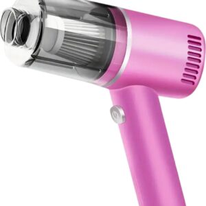 Bovista Kruimeldief - Handstofzuiger - Snoerloos - Draadloos - Auto Stofzuiger - Caravan - Best Verkocht - Car Vacuum Cleaner - Roze - Tegen Kruimels (8721126311666)