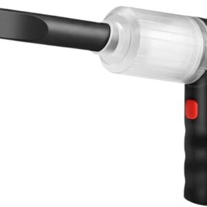 Draadloze Kruimeldief - Mini Stofzuiger - Auto en Huis - 16000 Pa Zuigkracht - 2000 mAh Batterij - Zwart (9101349906990)