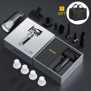Golaro Auto Stofzuiger - Kruimeldief - Draadloze Stofzuiger - Handstofzuiger - Auto Accessories - Kruimelzuiger - Zwart - (8721586571365)