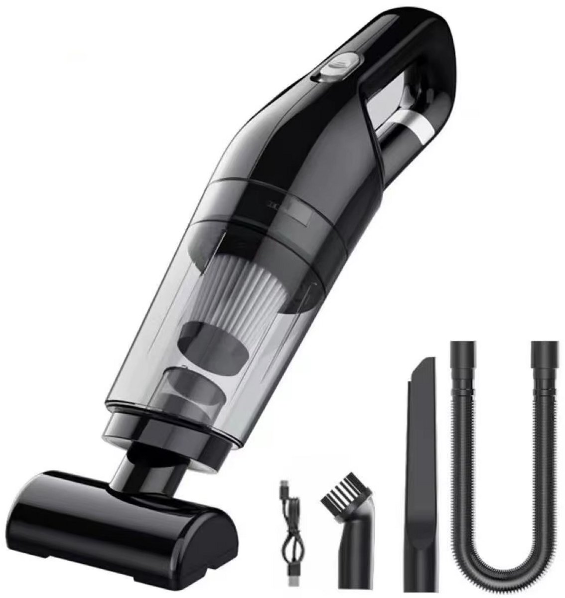 JOYNEXTBUY - Draadloze Handstofzuiger - Krachtige Accu Kruimeldief - Draagbare Auto- en Huisstofzuiger - Voor Dierenhaar, Stof en Kruimels - Snoerloos (8721586411227)