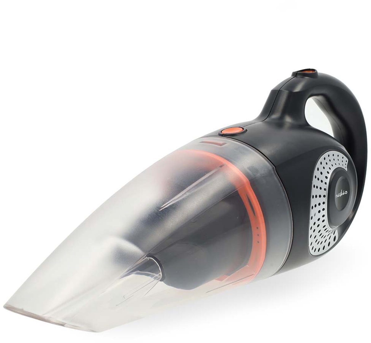 Nedis Kruimeldief - Snoerloos - Nat & Droog - 0.5L - Compact - Zwart (5412810455652)