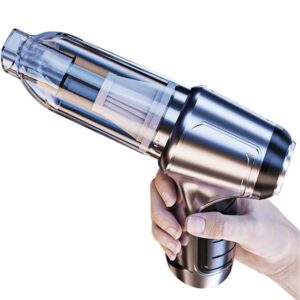 Auto stofzuiger - Mini stofzuiger - Extra Filter - Compressor - Kleine stofzuiger - 95000Pa - Kruimelzuiger snoerloos - Handstofzuiger - Krachtige Reiniger - Auto accessoires - Draadloos - Sterke Zuigkracht - Kruimeldief (6151011087048)