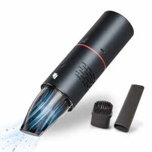 Caliber Kruimeldief - Hand Stofzuiger Draadloos - 19kPa zuigkracht - RVS en Hepa Filter - 15.000 mAh Accu meegeleverd (CPS-VC-P) (8714505051666)