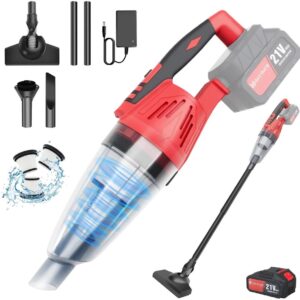 DayeLabel Handstofzuiger Draadloos 2-in-1 - Stofzuiger - Kruimeldief - Accu Stofzuiger - Compact en Krachtig voor Auto en Thuis (8721617510868)