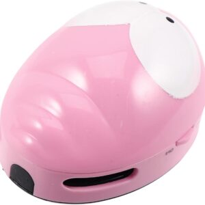 Mini Bureaustofzuiger - Kruimeldief Bureau - Werkplek Schoonhouden - Stil Werking - 11 x 11 x 11 cm - Roze (9101223018061)