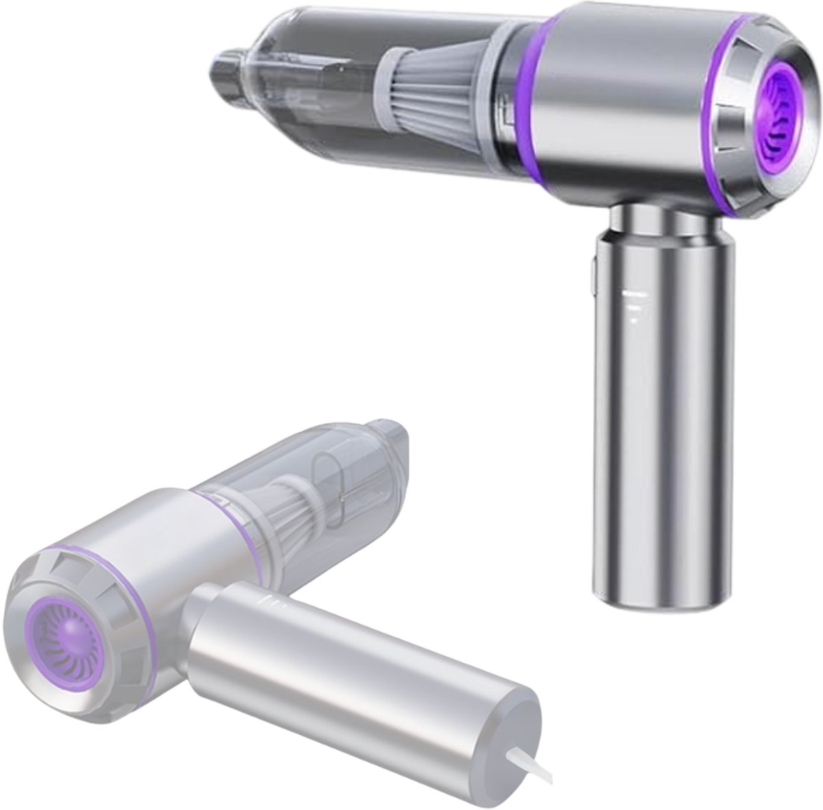 Zavio® Auto Stofzuiger - Kruimeldief - Handstofzuiger (6472100005416)