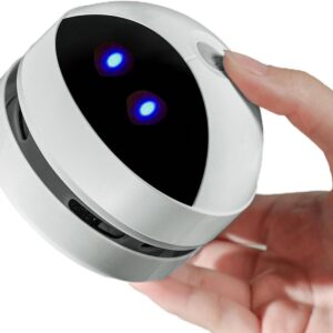Desktop Stofzuiger - Mini Kruimeldief - Bureau Opruimen - Draadloos Ontwerp - Lichtgewicht - Robot Design (9101218622594)