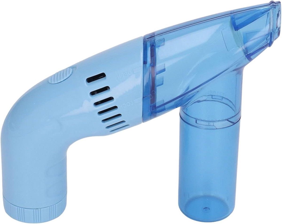 Draadloze Handstofzuiger - Kruimeldief Draadloos - Bureau Schoonmaken - Krachtige Zuigkracht - 24 cm Lengte - Zwart (9101438092092)