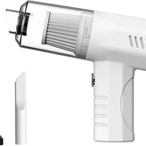Draagbare Kruimeldief - Auto Stofzuiger - Auto Interieur Reinigen - Krachtige Zuigkracht - 400 Gram - Zwart (9101343342954)