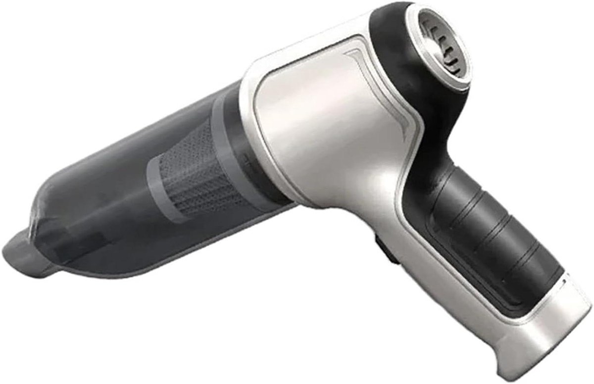 Draagbare Stofzuiger - Kruimeldief Auto - Auto Interieur Reinigen - Krachtige Zuigkracht - 500 Gram - Grijs (9101213414149)