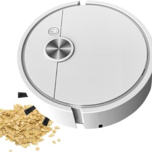 Draagbare Stofzuiger - Kruimeldief - Bureau Reinigen - Automatische Navigatie - 27.5 cm - Wit (9101332548244)
