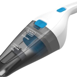 Handstofzuiger - Draadloze Accu Kruimeldief met HEPA-filter, Zakloos en Lichtgewicht, 325 ml, Wit/Blauw (6152240092070)