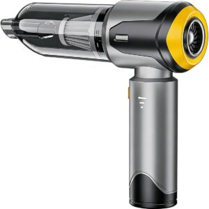 Krachtige 22000PA Draadloze Kruimeldief - Geel (9101109282456)