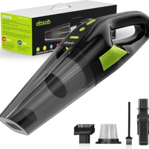 Luxe Kruimeldief - Snoerloos - Best Verkocht - Handstofzuiger - Vacuum Cleaner - 6000mAh - HEPA Filter - 10000PA - Lichtgewicht - Grijs (8721122418734)
