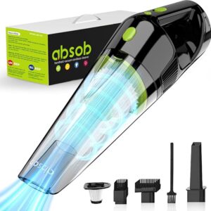 Luxe Kruimeldief - Snoerloos - Best Verkocht - Handstofzuiger - Vacuum Cleaner - 6000mAh - HEPA Filter - 10000PA - Lichtgewicht - Zwart (8721122418727)