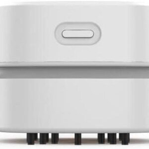 Mini Stofzuiger - Kruimeldief Bureau - Bureau Schoonmaken - Hoge Zuigkracht - 50 g - Wit (9101223017460)