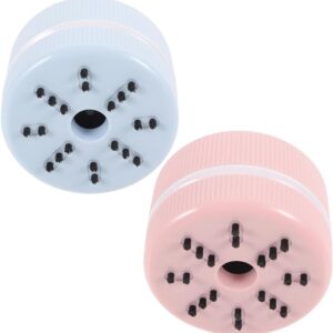 Mini Stofzuiger - Kruimeldief Handstofzuiger - Bureau Schoonmaken - Draadloos Compact - 8.3cm x 8.3cm - Blauw (9101215301195)